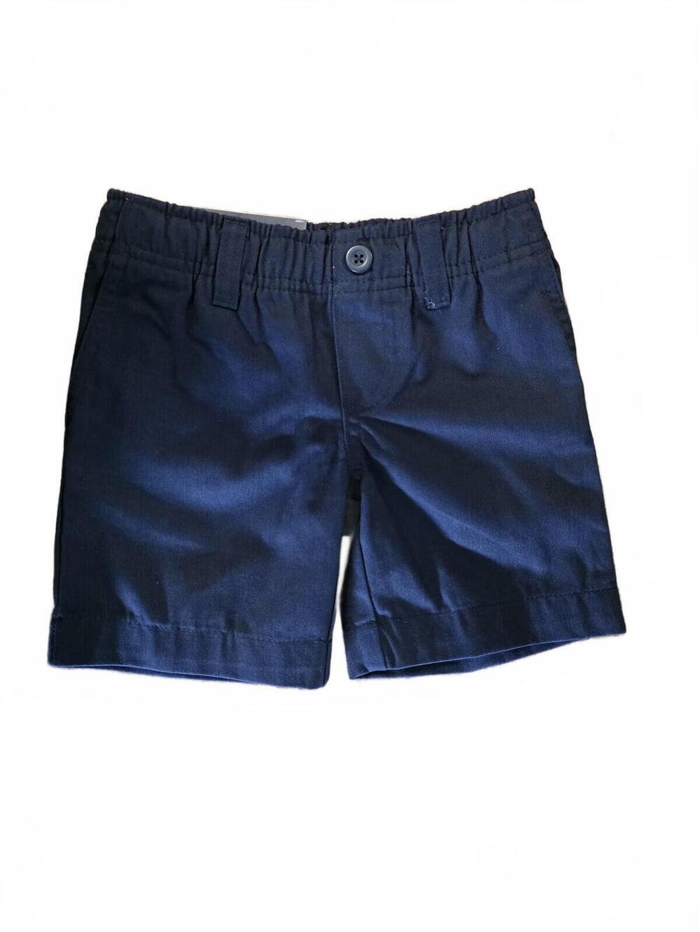 NAUTICA BOYS FLAT FRONT TWILL SCHOOL UNIFORM SHORTS CASUAL SIZE 3T